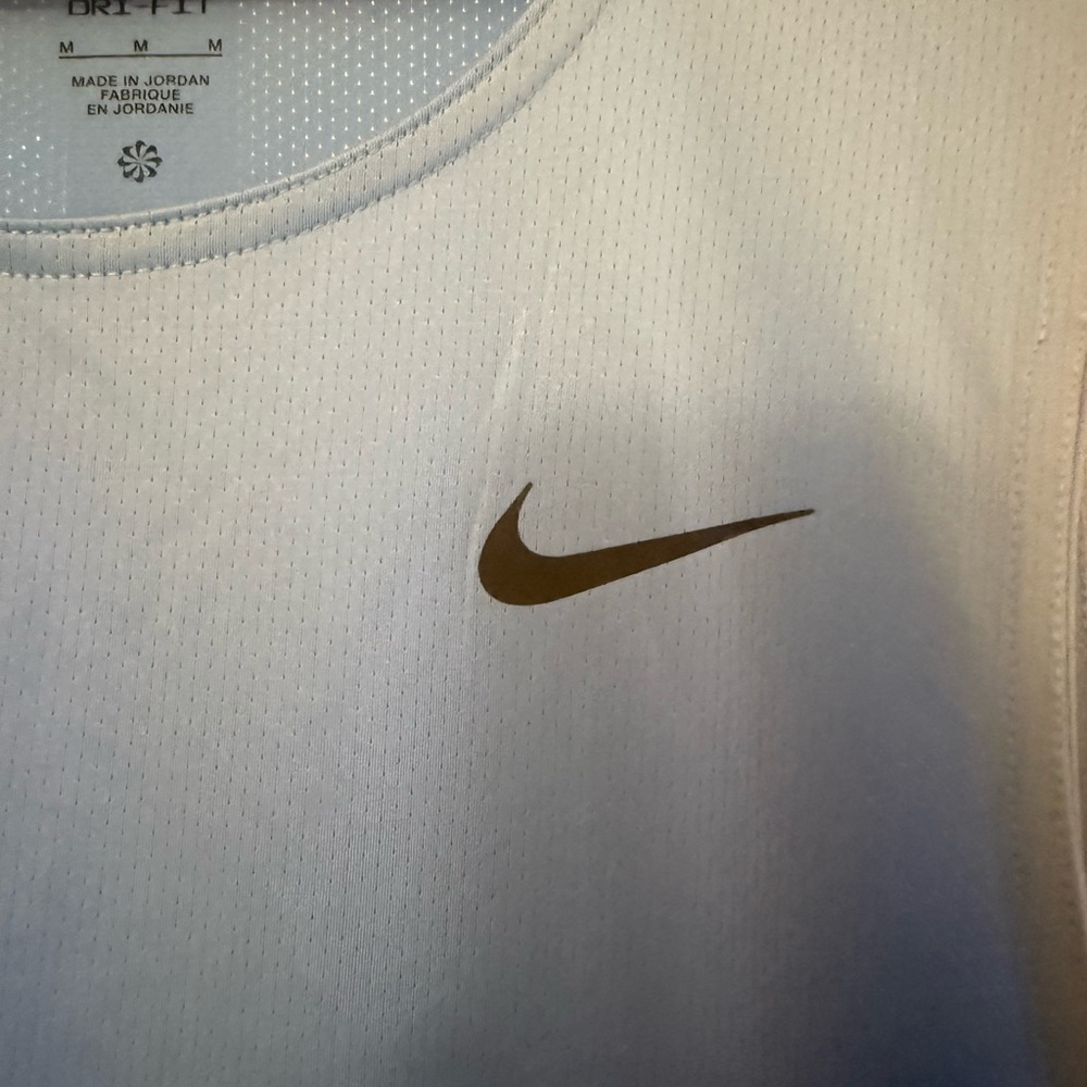 Nike Light Blue and Purple Dri-Fit Tank Tops - Picture 5 of 10